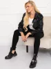 Warme Leggings für Damen von Ariana – Schwarz