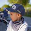 Mütze mit Schirm für Jungen Grau Bakuś