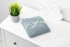 Babydecke mit Kapuze Blau - Sensillo