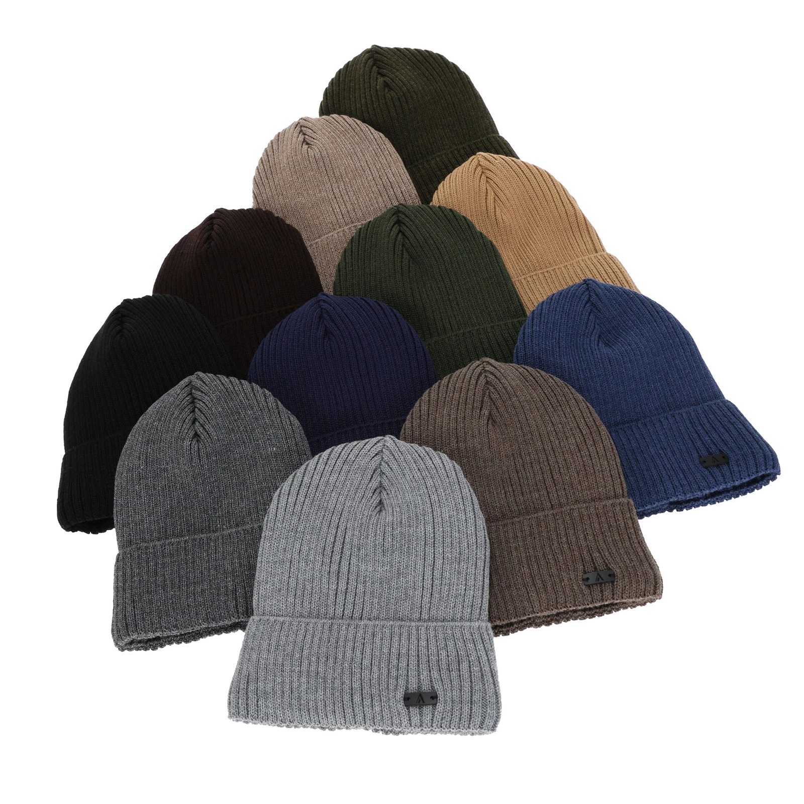 Wintermütze Herren, khaki, mit Merinowolle, Jeffrey