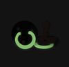 Gummisauger Black Night Glow In Dark 0+