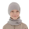 Jungen Mütze und Schal Herbst, Frühling Set,, mit Baumwolle, smaragd, Norwin