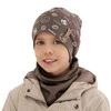 Herbst und Frühlingsset Jungen: Mütze und Schlauchschal Navy Blau Paolo
