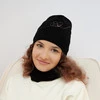 Herbst und Frühlingsset Mädchen: Mütze und Schlauchschal Cremefarben Jula
