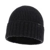 Wintermütze Herren Grau 100% extrafeine Merinowolle nahtlos Bruner