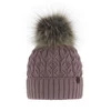Wintermütze Damen mit Bommel Rosa Katty