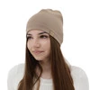 Herbst und Frühlingsmütze Damen Schwarz Brema
