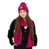 Schlauchschal Damen Merinowolle Grau Loretta