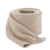 Schlauchschal Damen Merinowolle Beige Loretta