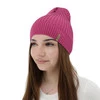 Damen Herbst und Frühlings Mütze, mit Baumwolle, Rosa, Mirona