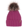 Wintermütze Damen mit Bommel Rosa Europa