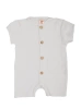  Just Musselin-Babystrampler – Ecru