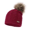 Wintermütze Damen aus Merinowolle in Rosa Bafi