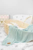 Babydecke Durchbrochene Bambus minze - Sensillo