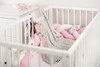 Babydecke Häkeldecke Baumwolle graphit - Sensillo