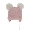 Wintermütze für Mädchen mit Bommel Rosa Emila