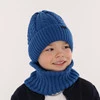 Winterset Jungen: Mütze und Schlauchschal Orange Colins