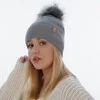 Wintermütze Damen Cremefarben Kalia