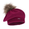 Baskenmütze Winter Damen aus Merinowolle in Rosa Bonnie