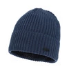 Wintermütze Herren, blau, mit Merinowolle, Jeffrey