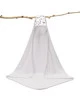 Baby Handtuch Krepp Weiß 100x100 cm - Sensillo