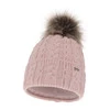 Wintermütze Damen mit Bommel Rosa Omega