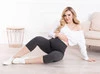 Kurze umstandsleggings 3/4 asche