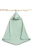 Baby Handtuch Krepp Grau 100x100 cm - Sensillo