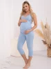Rybaczki Gaja Umstandsleggings – Babyblau