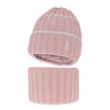 Winterset für Mädchen: Mütze und Schlauchschal in Rosa Judit