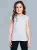 Tola Mädchen-T-Shirt, kurze Ärmel, Melange