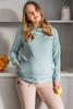 Milk Please Umstands- und Still-Sweatshirt, Mint