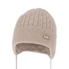 Herbst und Frühlingsmütze für Mädchen Beige Tema