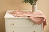 Baby Handtuch Krepp Grau 100x100 cm - Sensillo