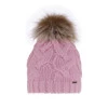 Wintermütze Damen mit Bommel Rosa Terri