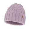 Wintermütze Damen aus Merinowolle Violett Pamira