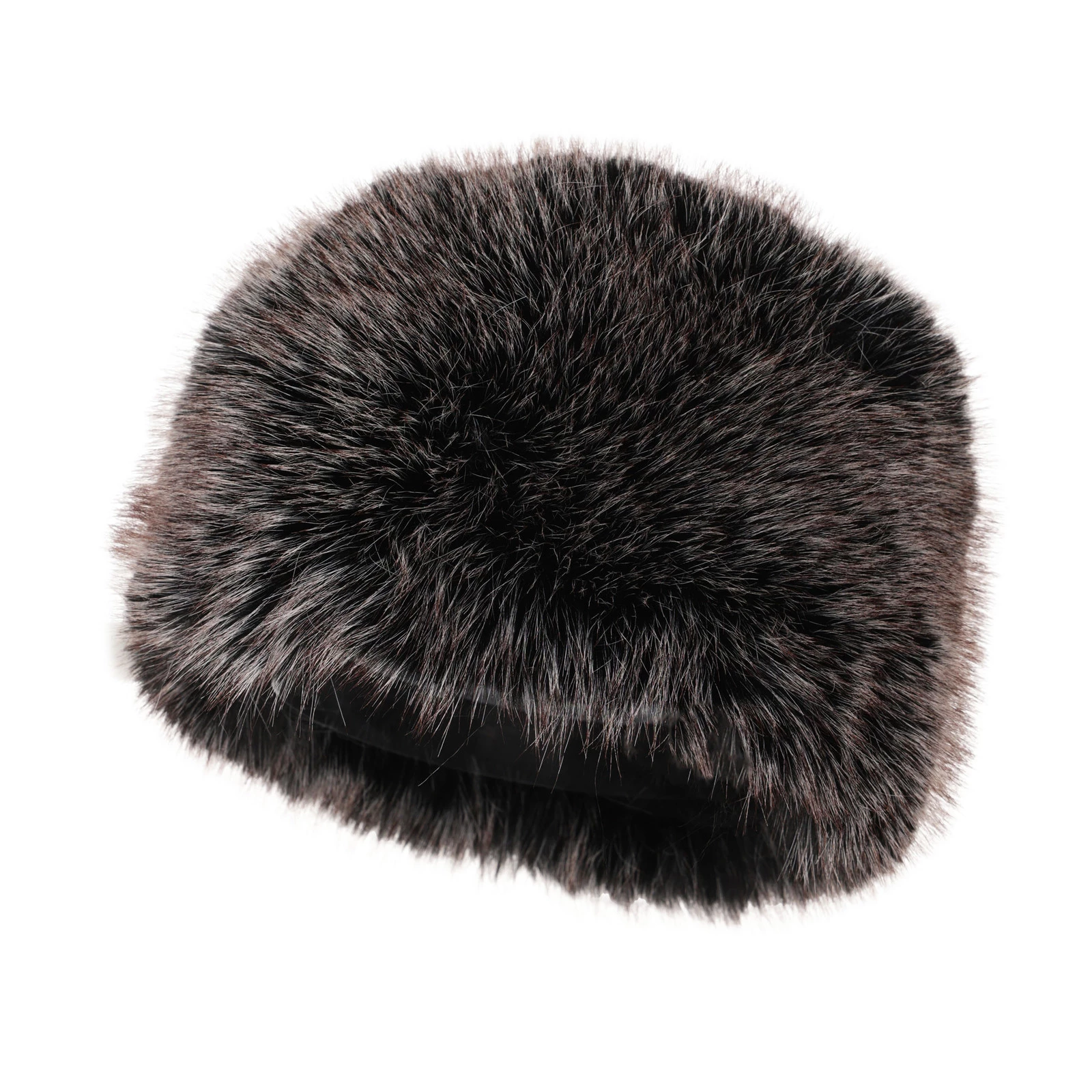 Wintermütze Damen gefüttert mit Wollfleece in Braun Holly