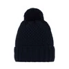 Wintermütze Jungen mit Bommel Navy Blau Polins