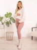 Umstandsleggings - Rosa