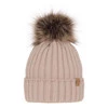 Wintermütze Damen mit Bommel Beige Europa