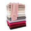 Schlauchschal Damen Merinowolle Schwarz Loretta