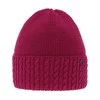 Wintermütze Damen aus Merinowolle in Rosa Febe