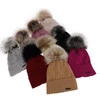 Wintermütze Damen aus Merinowolle in Violett Talaria