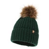 Wintermütze Damen mit Bommel Grün Savona