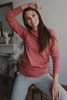Milk Please Umstands- und Still-Hoodie aus staubigem Zedernholz