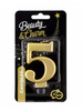 Świeczka B&C cyferka "0" - Gold glitter