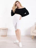 1/3 Umstandsleggings kurz hose - Weiß