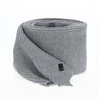 Winterschal Herren, grau, mit Merinowolle Algor