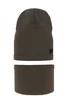 Herbst und Frühlingsset Jungen: Mütze und Schlauchschal Khaki Frizi