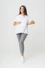 Oh Junge! Umstands-T-Shirt Weiß